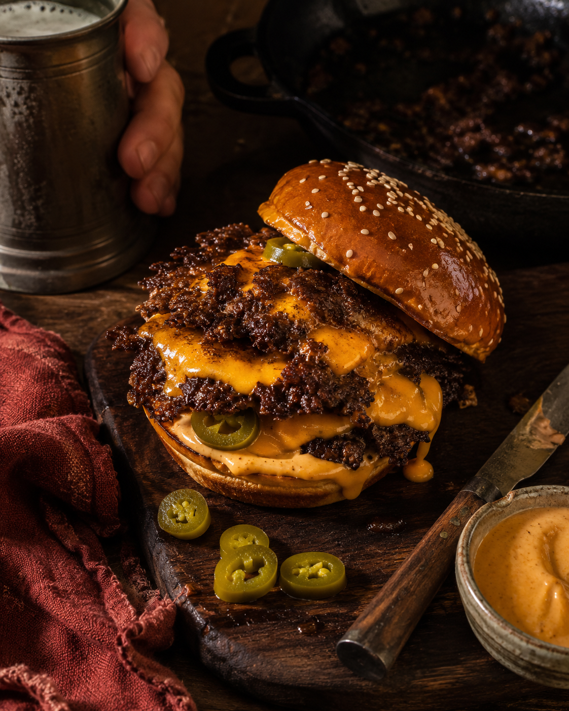 Ballpark Boom Smash Burgers