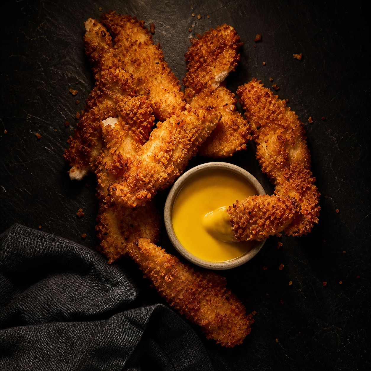 Ballpark Boom Chicken Strips with Ballpark Boom