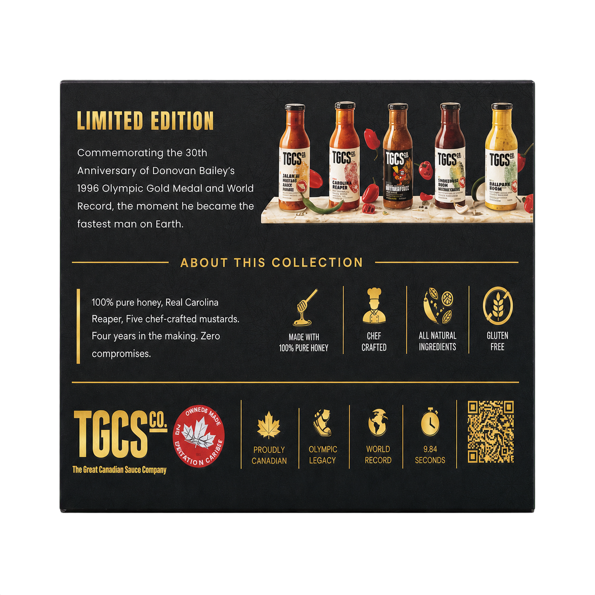 30th Anniversary Limited Edition Donovan Bailey 5-Pack