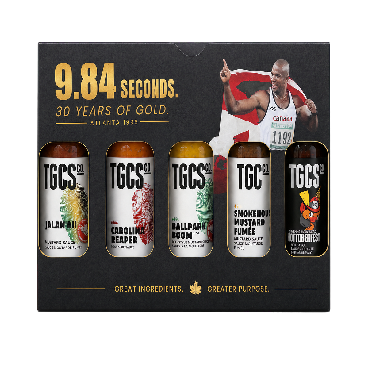 30th Anniversary Limited Edition Donovan Bailey 5-Pack
